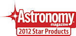 Selected as one of 2012 Astronomy Magazine Products of the year